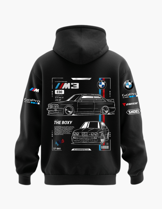 BMW M3 Graphic printed hoodie