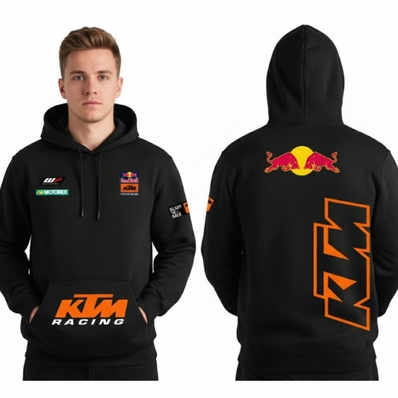 KTM PITSTOP GRAPHIC PRINTED HOODIE