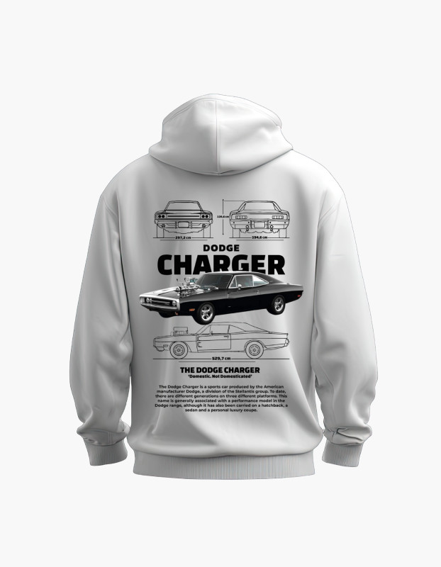 Dodge Charger Graphic printed hoodie